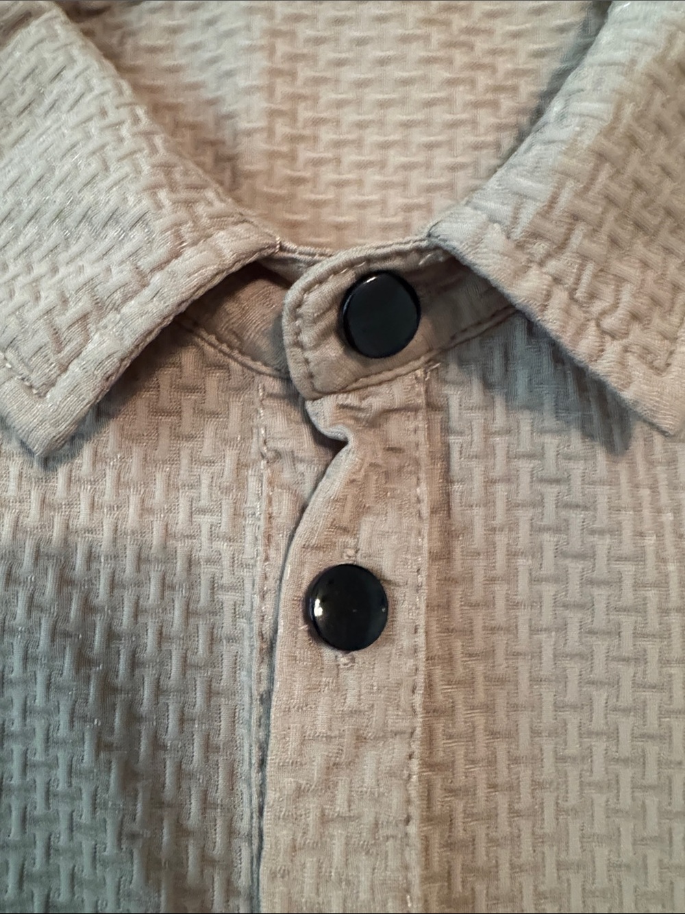 Men's Tan Polo Shirt with Embroidered Logo - Picture 2 of 7